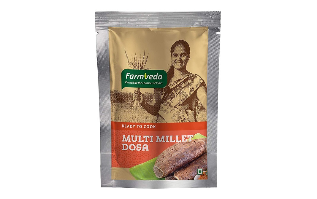 Farmveda Multi Millet Dosa    Pack  500 grams